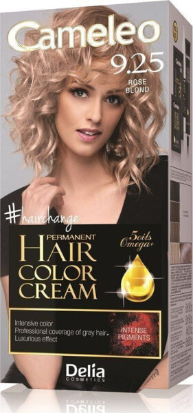 Краска для волос Delia Cameleo HCC Farba permanentna Omega+ nr 9.25 Rose Blond 1op.