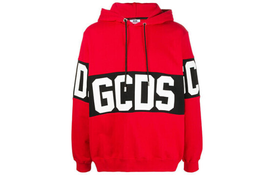 Толстовка мужская GCDS Logo красная