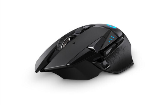 Logitech G G502 LIGHTSPEED Wireless Gaming Mouse - Right-hand - Optical - RF Wireless - 25600 DPI - 1 ms - Black