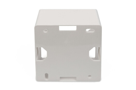 DIGITUS Surface Mountbox 80x80 mm for Keystone Walloutlet, German Type