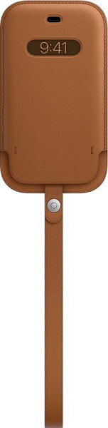 Чехол для смартфона Apple iPhone 12 mini Leather Sleeve с технологией MagSafe, цвет Saddle Brown