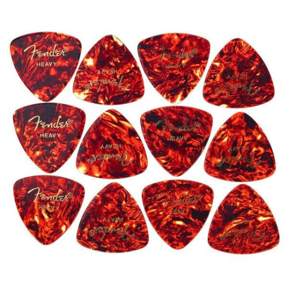 Fender Triangle Picks Shell Set Heavy