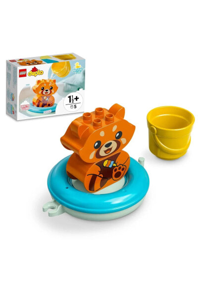 10964 ® Duplo® Banyo Zamanı Eğlencesi: Yüzen Kırmızı Panda, 5 Parça, +1,5 Yaş