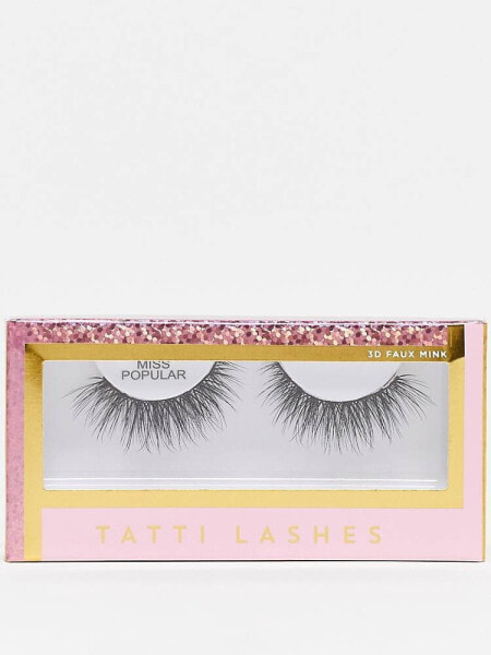 Tatti Lashes x ASOS Exclusive Faux Lash Extension - Miss Popular