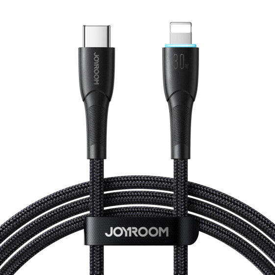 Кабель Joyroom Starry Series USB-C - Lightning 30W 1м черный