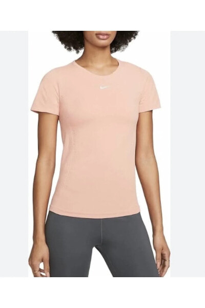 Футболка Nike Dri-fit Adv Aura женская узкого кроя короткие рукава DD0588-824 Somoн Spor Kadın Tshirt