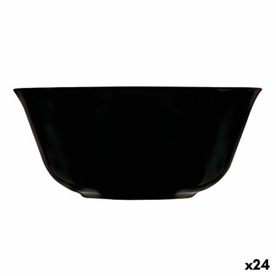 чаша Luminarc Carine Negro Чёрный Cтекло 12 cm многоцелевой (24 штук)