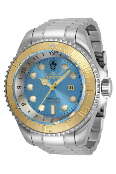 Invicta Men's 35145 Hydromax Quartz 3 Hand Light Blue Dial Watch