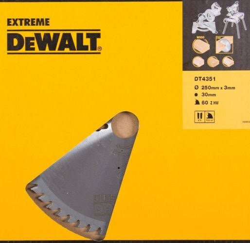 Пила DeWalt 250x30mmx60z