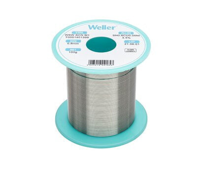 Weller Tools Weller WSW SCN M1 0,8mm - 100g - Sn0,6Cu0,05Ni3,5% - Solder wire - Weller - 32820 mm - 100 g