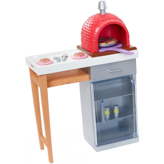 Barbie Estate Outdoor Furniture Set, Brick Pizza Oven