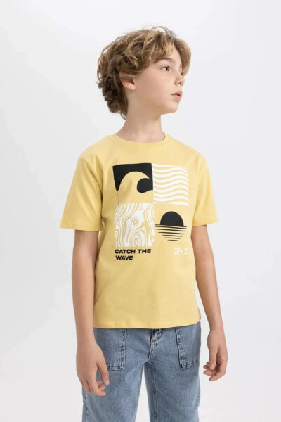 Erkek Çocuk T-shirt C3308a8/yl510 Yellow