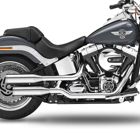 KESSTECH ESM3 2-2 Harley Davidson FLSTF 1690 Fat Boy Ref:120-2122-715 Slip On Muffler