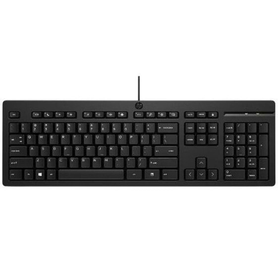 Клавиатура HP 266C9AA#ABE Чёрный Испанская Qwerty