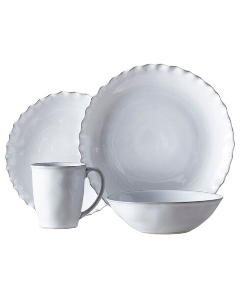 Nosse Complements Stone 16 Piece Dinnerware Set, Service for 4