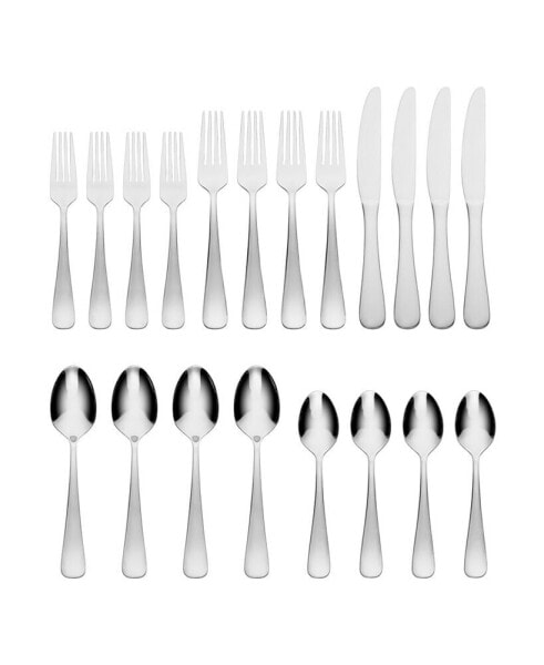 Melody 18/0 Stainless Steel 20 Piece Set, Service for 4