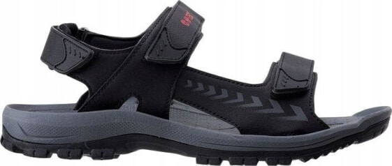 Hi-Tec Sandały męskie Lubiser Black/Dark Grey/Red r. 41