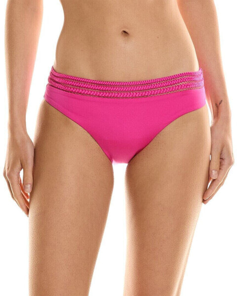 Trina Turk Monaco Braided Bikini Bottom Women's Pink 8