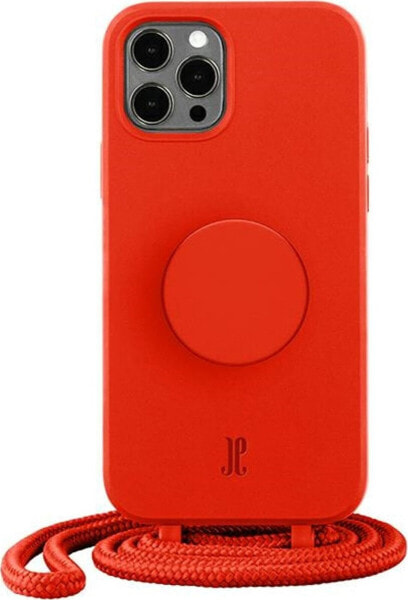 Just Elegance Etui Just Elegance PopGrip Apple iPhone 12/12 Pro czerwony/red 30034