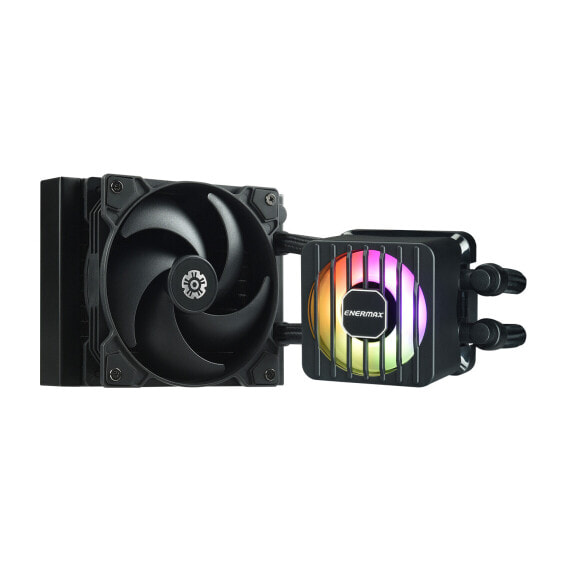 Enermax LIQMAXFLO SR 120mm CPU AIO Liquid Cooler - Xtreme Dual Chamber PWM Pumpe