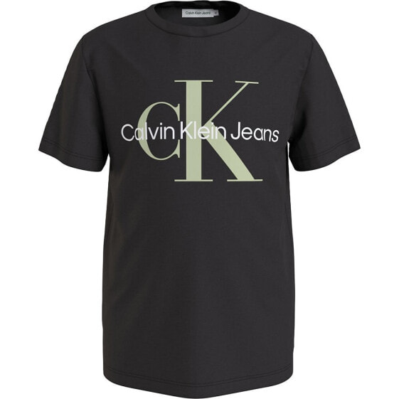 CALVIN KLEIN JEANS Monogram Logo short sleeve T-shirt