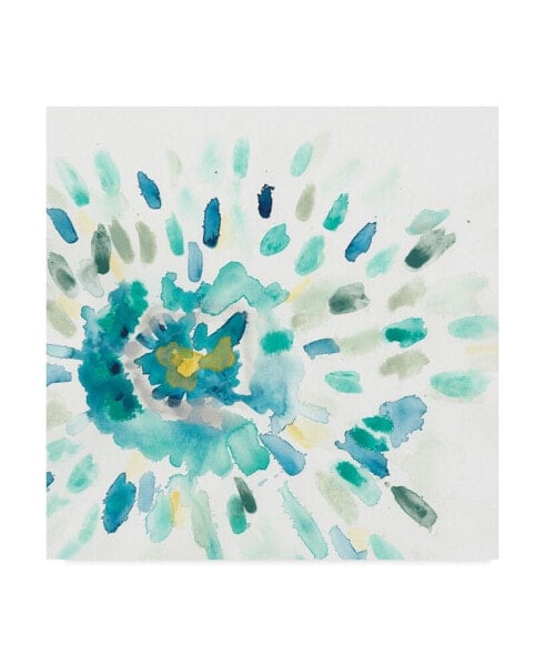 June Erica Vess Starburst Floral I Canvas Art - 27" x 33"