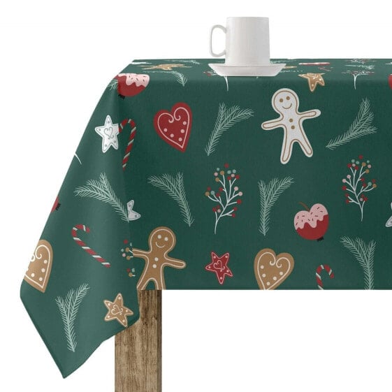 Stain-proof resined tablecloth Belum Merry Christmas Multicolour 250 x 150 cm