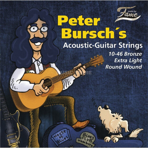 Fame PB1046 Peter Bursch Acoustic Guitar Strings