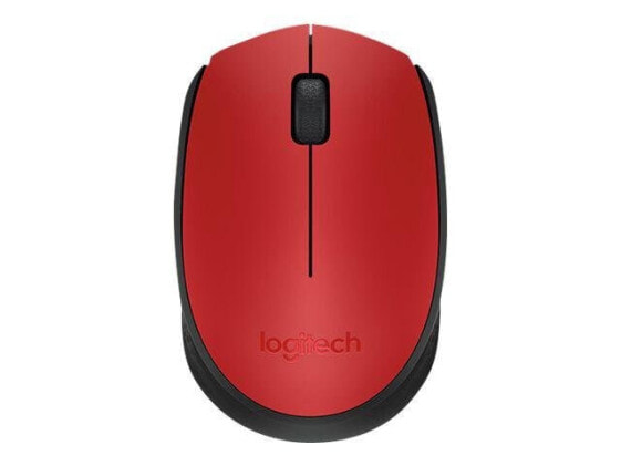 Logitech M171 Bluetooth Maus"Rot Kabellos