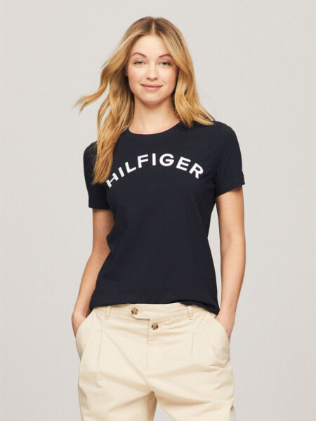 Embroidered Hilfiger Logo T-Shirt