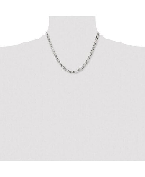 Stainless Steel Fancy Link Chain Necklace