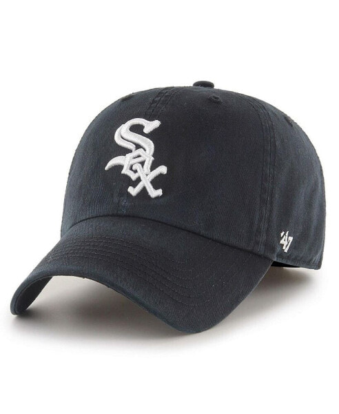 Men's Black Chicago White Sox Franchise Logo Fitted Hat