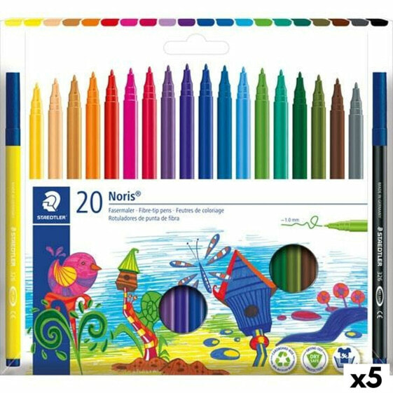 Набор ручек STAEDTLER Noris 326 разноцветный (5 штук)