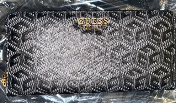 GUESS Logo Large Zip around Wallet