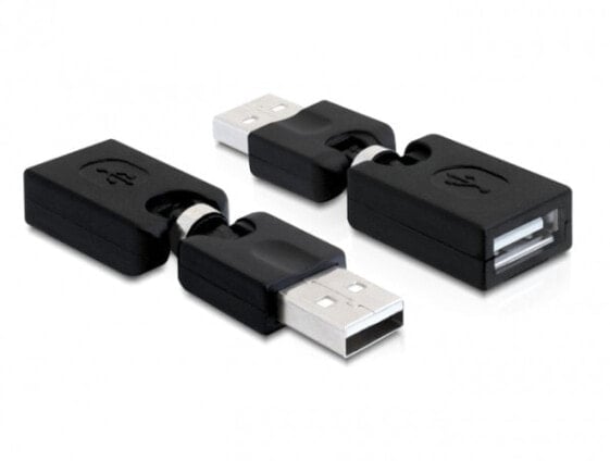 DeLOCK 65260 кабельный разъем/переходник USB 2.0 A Черный