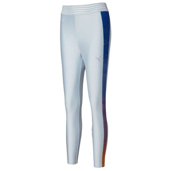 Puma Leggings X Liu Wen Womens Blue Athletic Casual 599008-34