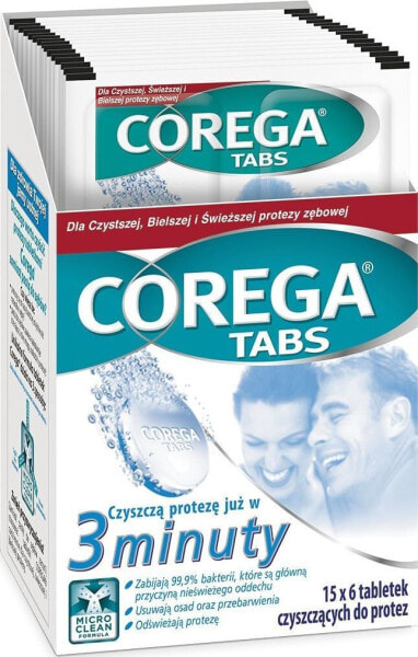 Corega Tabletki czyszczące do protez 6 szt.