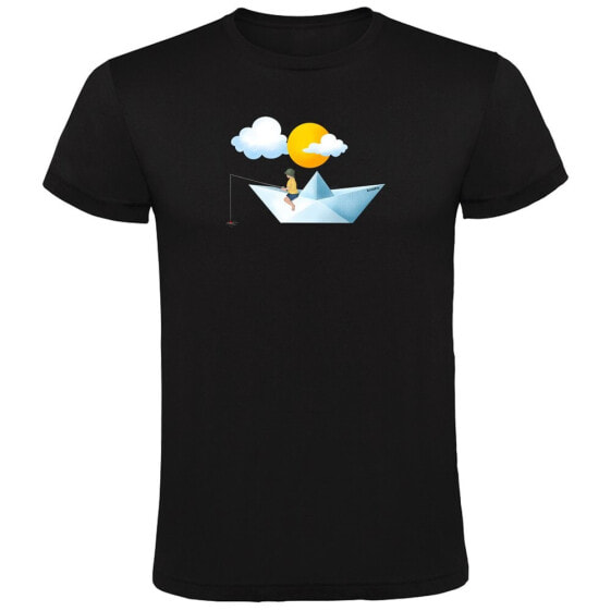 KRUSKIS Paper Boat short sleeve T-shirt
