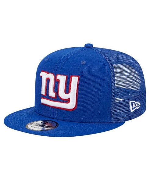 Men's Royal New York Giants Main Trucker 9Fifty Snapback Hat