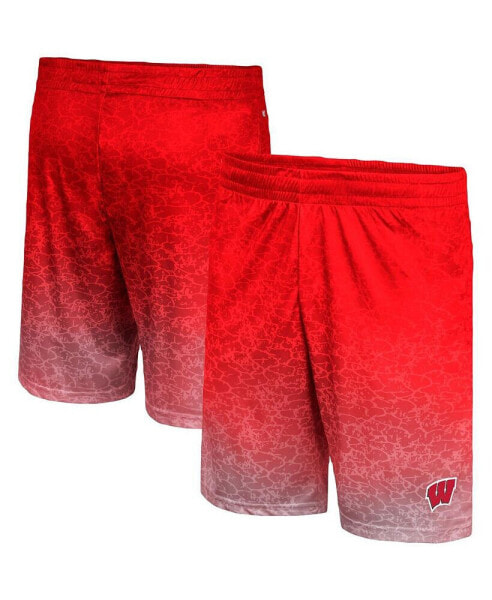 Men's Red Wisconsin Badgers Walter Shorts