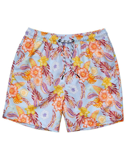 Men's Boho Tropical Sustainable Volley Board Short