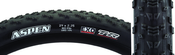 Покрышка велосипедная Maxxis Aspen - 29 x 2.25, Tubeless, складная, черная, Dual, EXO