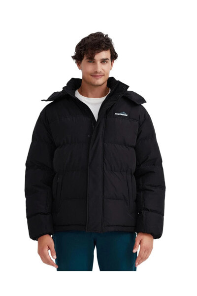 Верхняя одежда мужская куртка Skechers Outerwear Padded Jacket Siyah Erkek Mont