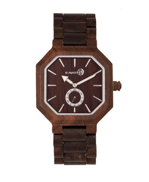 Acadia Wood Bracelet Watch Brown 43Mm