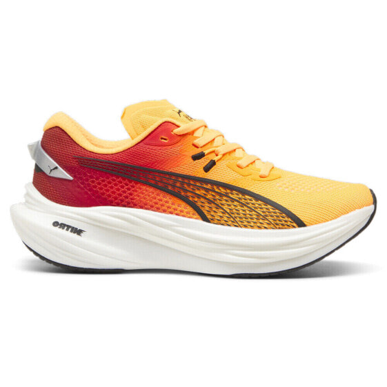 Puma Deviate Nitro 3 Fade Running Womens Orange Sneakers Athletic Shoes 3104750