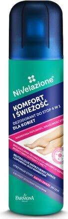 Уход за ногами Farmona Nivelazione Stopy Dezodorant для стоп 4в1 для женщин "Комфорт и Свежесть" 180 мл