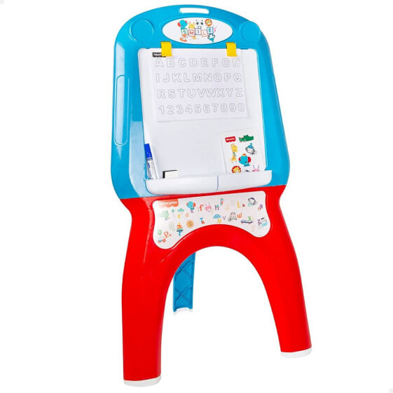 FISHER PRICE Children´S Bucket Pizarra With Stickers Marker And Coloring Sheets