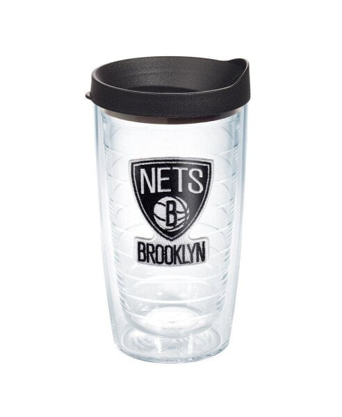 Brooklyn Nets 16 Oz Emblem Classic Tumbler