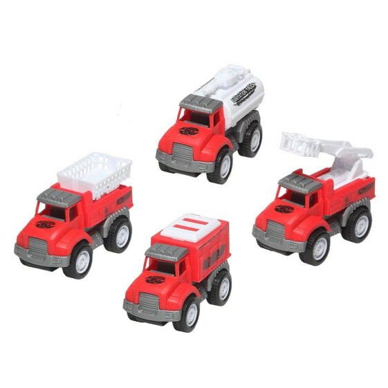 Красный комплект мини-грузовичков BB Fun "Mini Lorry Set Red"