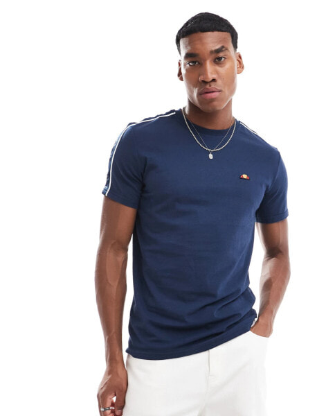 ellesse Popipo small logo t-shirt in navy